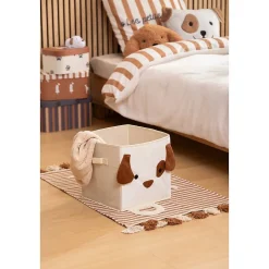 Paniers Joey beige 29x29cm - Atmosphera