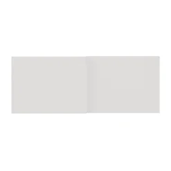 Panneau de portes coulissante blanc GoodHome Atomia H.56 x L.73,7 cm vendu par 3 pièces