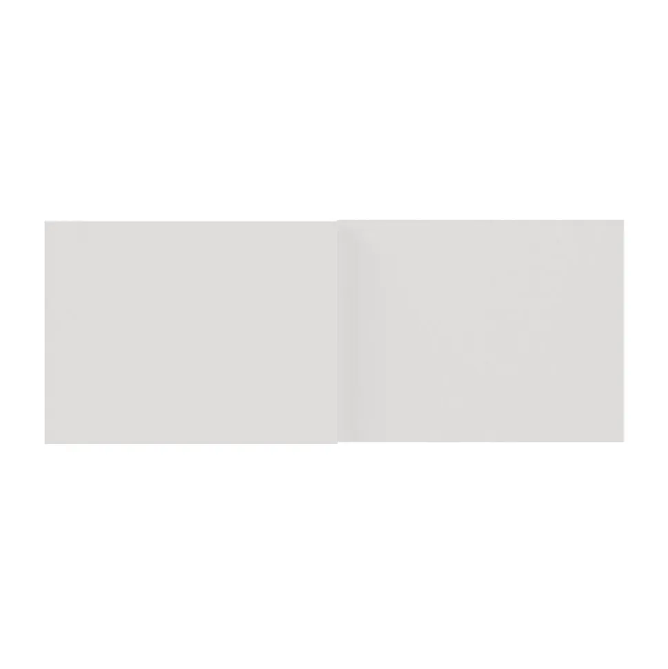 Panneau de portes coulissante blanc GoodHome Atomia H.56 x L.73,7 cm vendu par 3 pièces