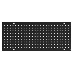 Panneau perforé d’accrochage à visser noir mat GoodHome Rand L. 94 cm