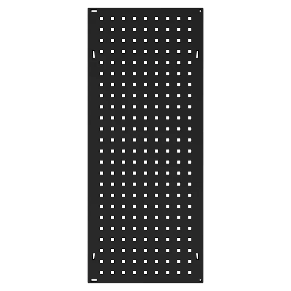 Panneau perforé d’accrochage à visser noir mat GoodHome Rand L. 94 cm