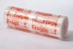 Papier bulle transparent "Fragile" Mottez L. 10 m x 60 cm