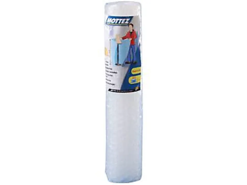 Papier bulle transparent Mottez rouleau L.5 m x l. 100 cm