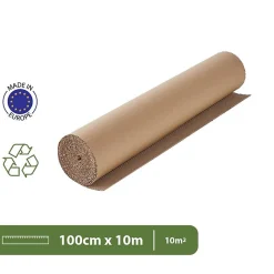 Papier d'Emballage Nid d'Abeille - 1 x 10 m - Protection Déménagement et Expédition - Emballer, Protéger, Rembourrer