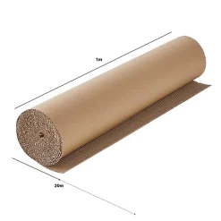 Papier d'Emballage Nid d'Abeille - 1 x 20 m - Protection Déménagement et Expédition - Emballer, Protéger, Rembourrer