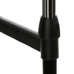 Penderie double portant mobile - 84 x H. 96/170 cm