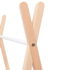 Penderie pour enfant bois et blanche LOU - HAPPY GARDEN