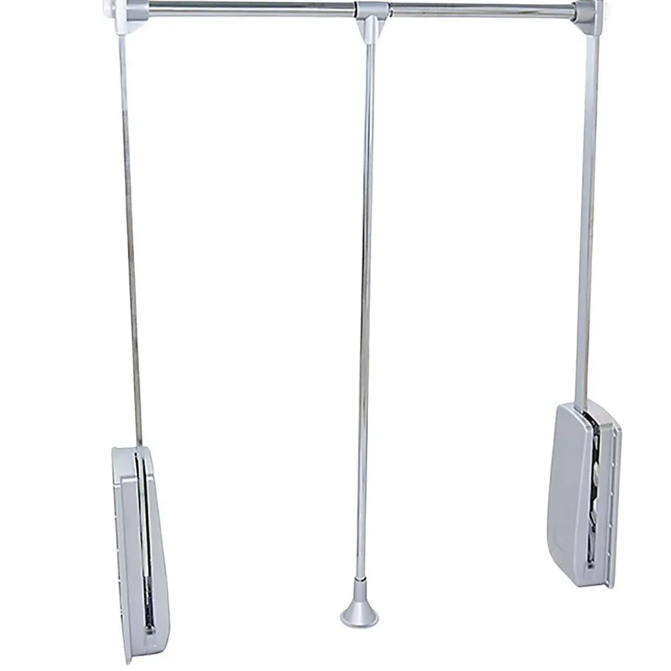 Penderie rabattable chromée pour armoire Hang Largeur réglable de 83 à 150 cm