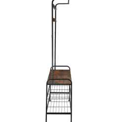 Penderie Style industriel avec Protection anti-basculement 855 x 36 x 184 cm
