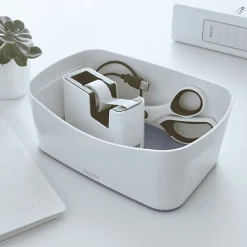 Petit Bac de Rangement A5 élégant My Box - Gris