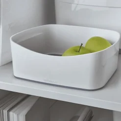 Petit Bac de Rangement A5 élégant My Box - Gris