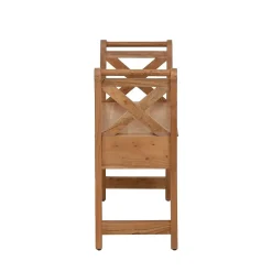 Petit banc en bois d'acacia Isolde