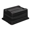 Petite boîte de rangement résistante empilable 12 litres - Rouge