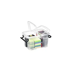 Petite Boîte de rangement 6 litres avec couvercle papillon