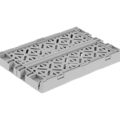 Petite Caisse en Plastique Pliable 0,7 litre - Gris