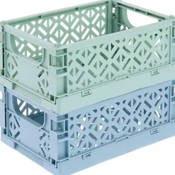Petite Caisse en Plastique Pliable 0,7 litre - Gris
