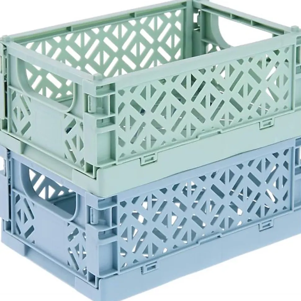 Petite Caisse en Plastique Pliable 0,7 litre - Gris