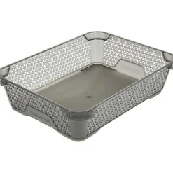 Petite Corbeille de Rangement Taille A6 - Gris