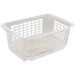 Petite Corbeille de rangement transparente M