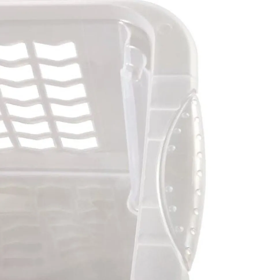Petite Corbeille de rangement transparente M