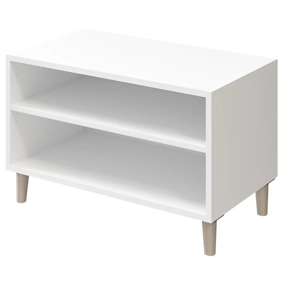 Pied en métal et bois GoodHome Atomia hauteur 11 cm vendu par 2