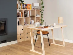 Pieds en bois pour bureau ou table à manger