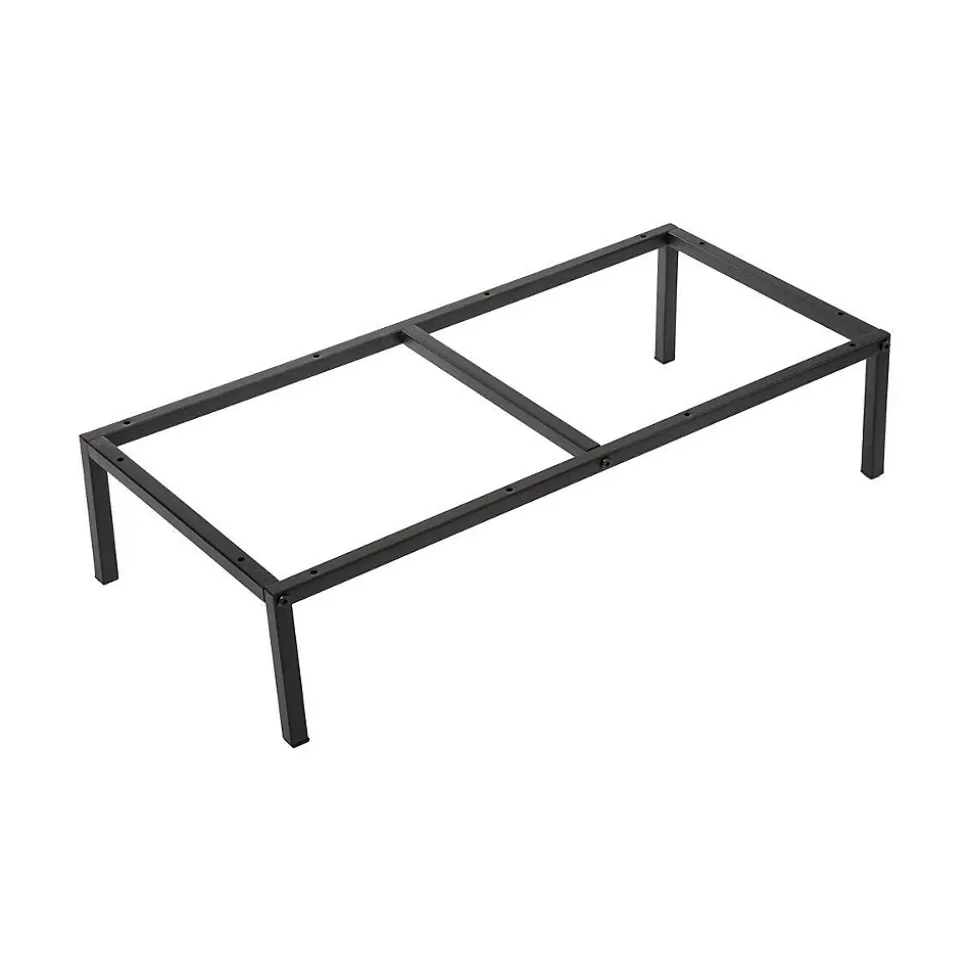 Pieds étagère métal 67x29cm Noir Mix N' Modul - 5Five