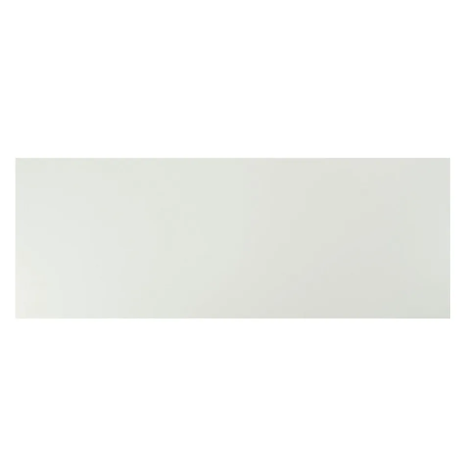 Plan de toilette blanc mat L.120 x l.45 x ép.2,8 cm, GoodHome Perma