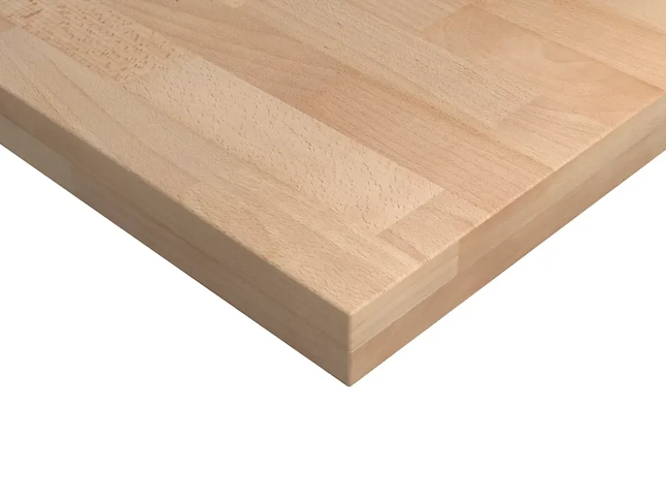 Plan de toilette GoodHome Hartland L. 120 cm chêne
