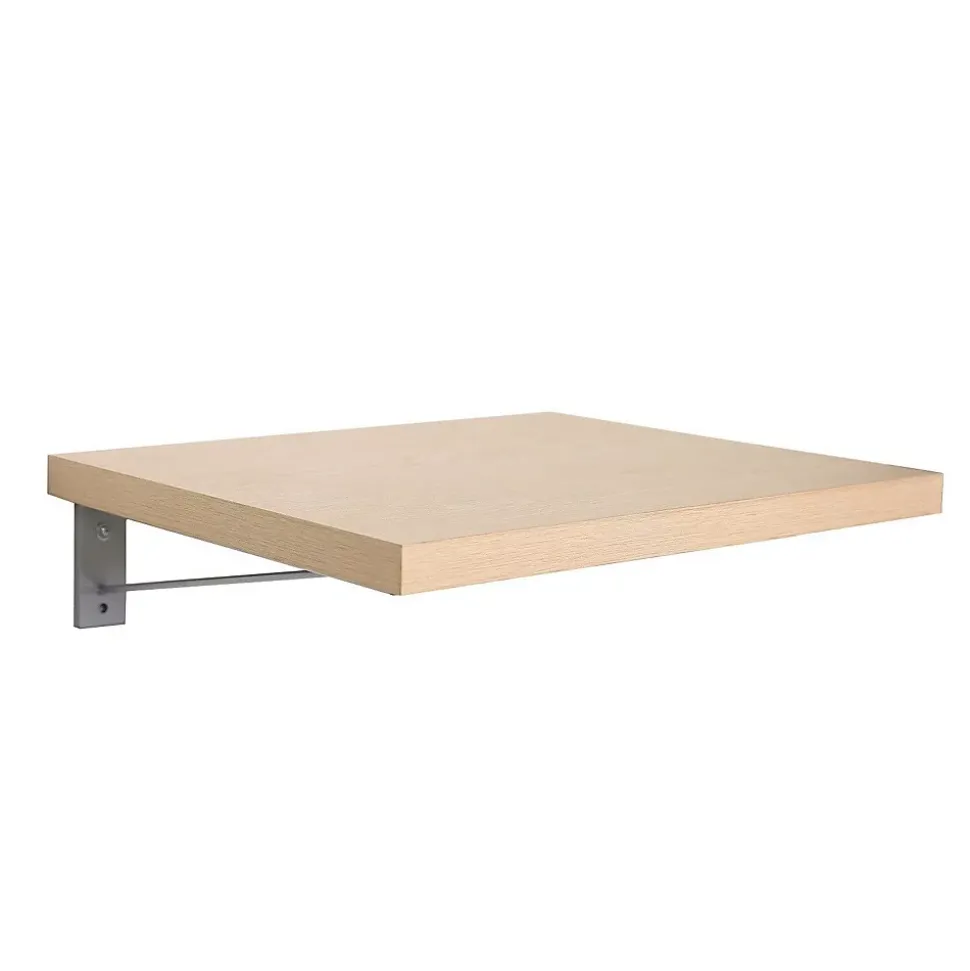 Plan de toilette suspendu 60cm WILL avec équerres invisibles