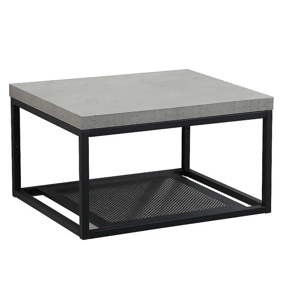Plan de toilette suspendu WILL -Ep. 3,8cm L60cm + structure métal