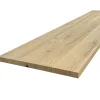 Plan de travail Chêne massif pleines lames 2000 x 800 x 40 mm