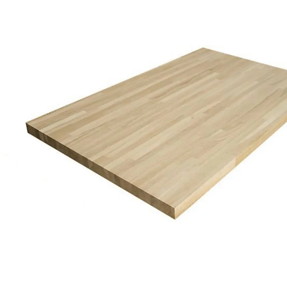 Plan de travail chêne massif lamellé collé 2000 x 800 x 26 mm