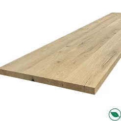 Plan de travail Chêne massif pleines lames 2600 x 800 x 25 mm