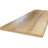 Plan de travail ilot central stratifié HPL chêne 1600 x 900 x 38 mm