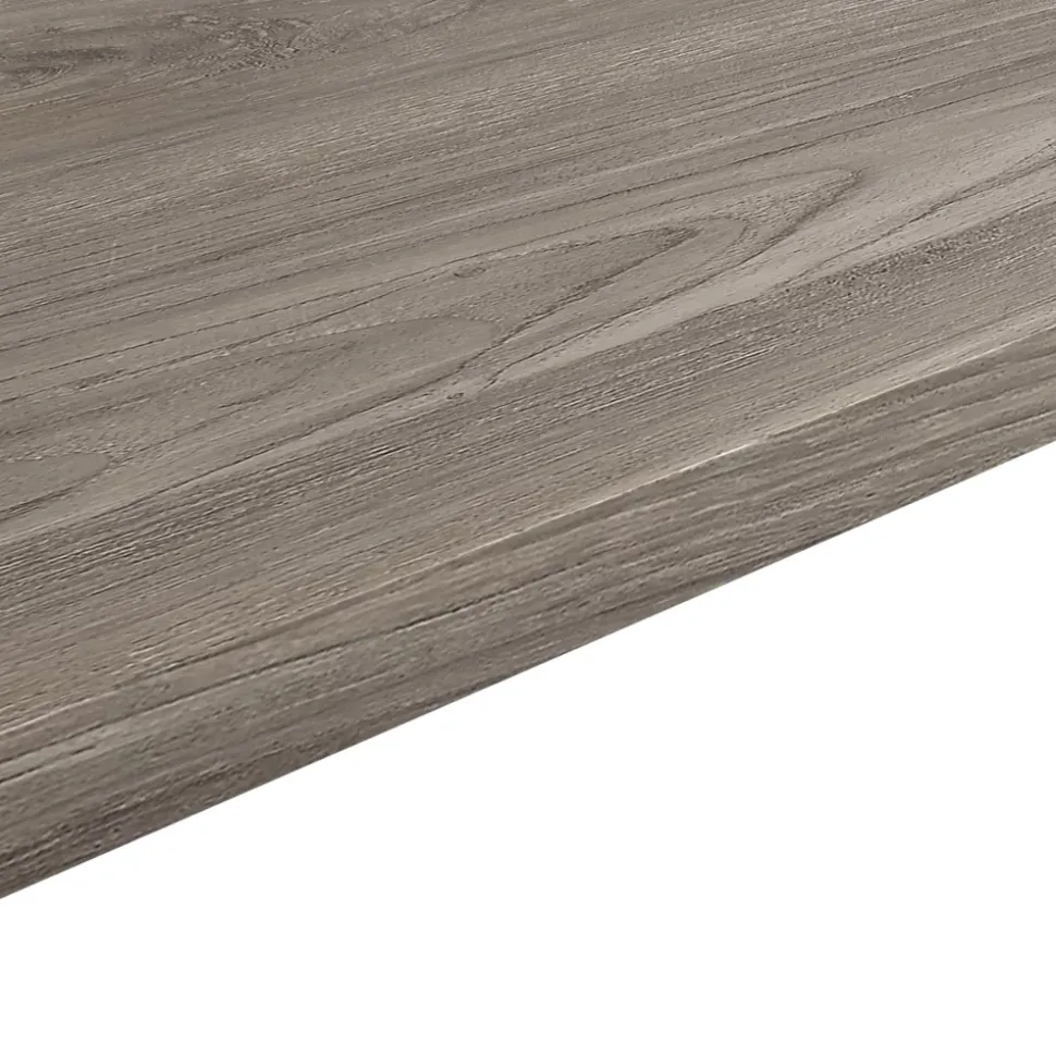 Plan de travail stratifié effet bois grège GoodHome Kala L.300 x Ép.3,8 cm