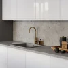 Plan de travail stratifié décor fusion granit GoodHome Berberis L.300 x Ép.3,8 cm
