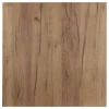 Plateau laminé chêne craft 68 x 68 cm pour bureau, table, table basse