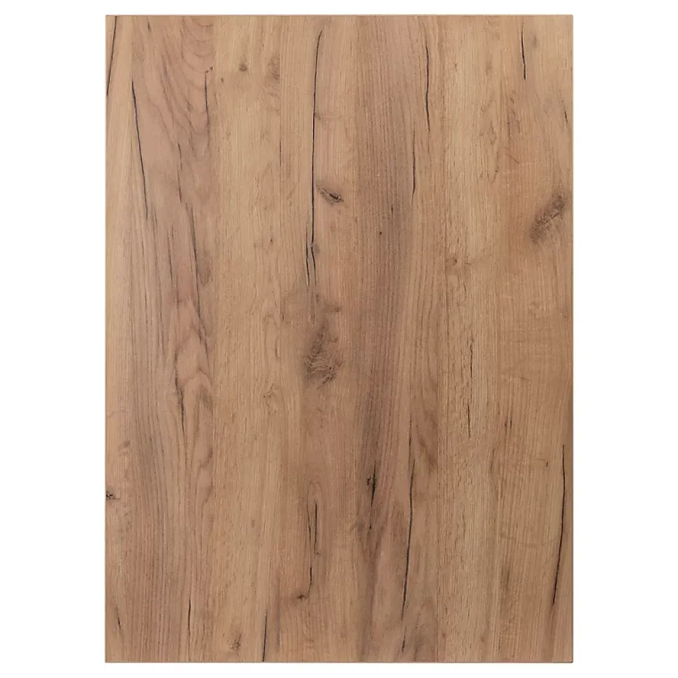 Plateau laminé chêne craft 120 x 60 cm pour bureau, table, table basse