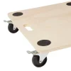 Plateau roulant rectangulaire Diall TR14 peuplier charge max 200 kg