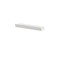 Poignée acier blanc edge Atomia L. 16,5 cm GoodHome vendue par 2
