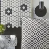 Poignée acier noir mat edge Atomia L. 16,5 cm GoodHome vendue par 2