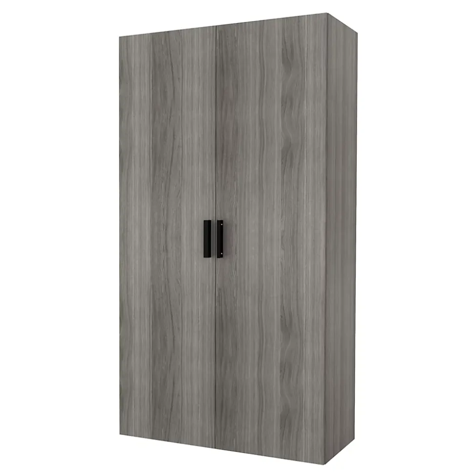 Poignée acier noir mat edge Atomia L. 16,5 cm GoodHome vendue par 2