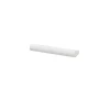 Poignée blanc GoodHome Atomia H. 2,8 x L. 15,5 x P. 1,9 cm vendue par 2
