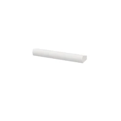 Poignée blanc GoodHome Atomia H. 2,8 x L. 15,5 x P. 1,9 cm vendue par 2