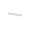 Poignée blanche en acier GoodHome Atomia H. 2,3 x L. 16,5 x P. 2,05 cm vendue par 2