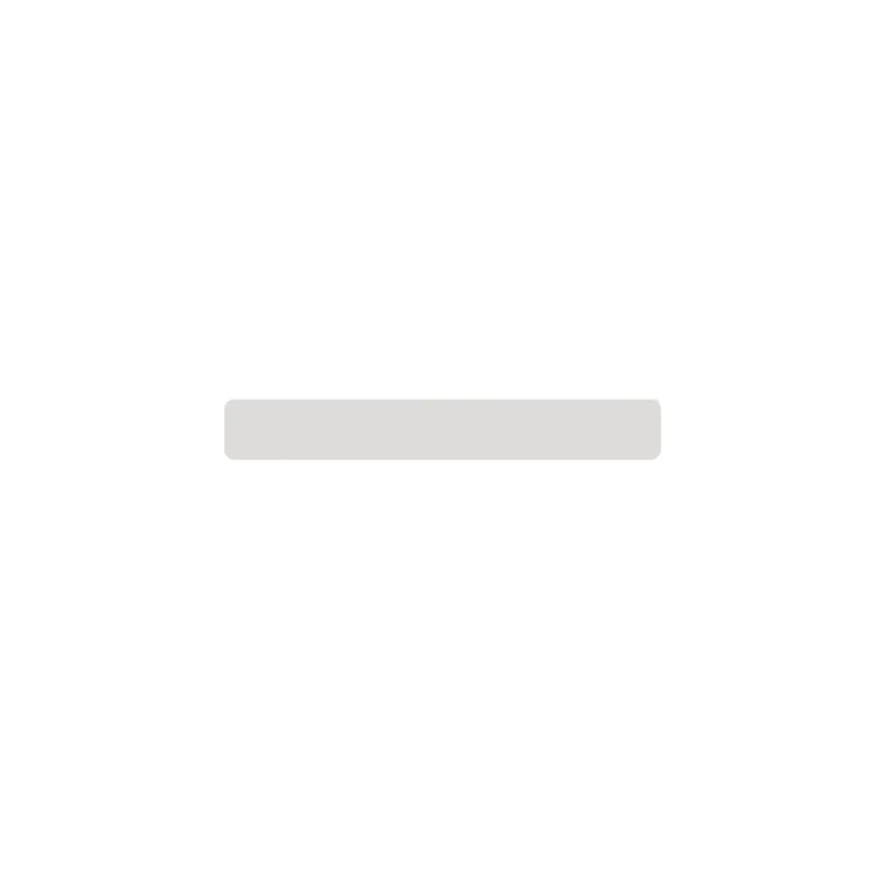 Poignée blanche en acier GoodHome Atomia H. 2,3 x L. 16,5 x P. 2,05 cm vendue par 2