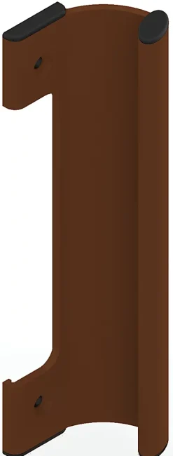 Poignée de tirage extérieur laqué brun RAL1247 - LA CROISEE DS - DS7247-097