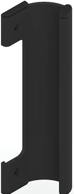 Poignée de tirage extérieur laqué noir RAL9005 - LA CROISEE DS - DS7247-013