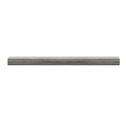 Poignée effet chêne grisé GoodHome Atomia H. 2,8 x L. 29,3 x P. 1,9 cm vendue par 2